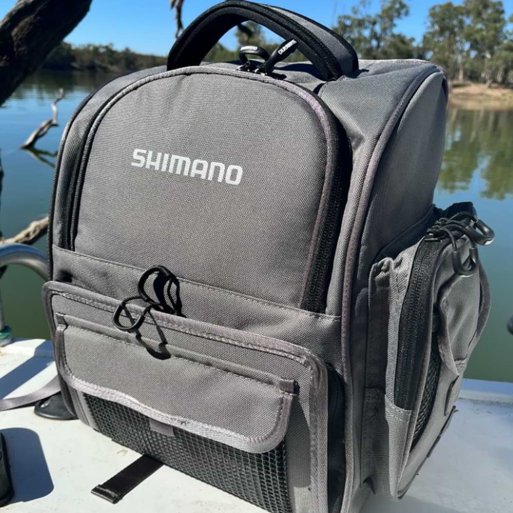SHIMANO Medium Back Pack & Tackle Box