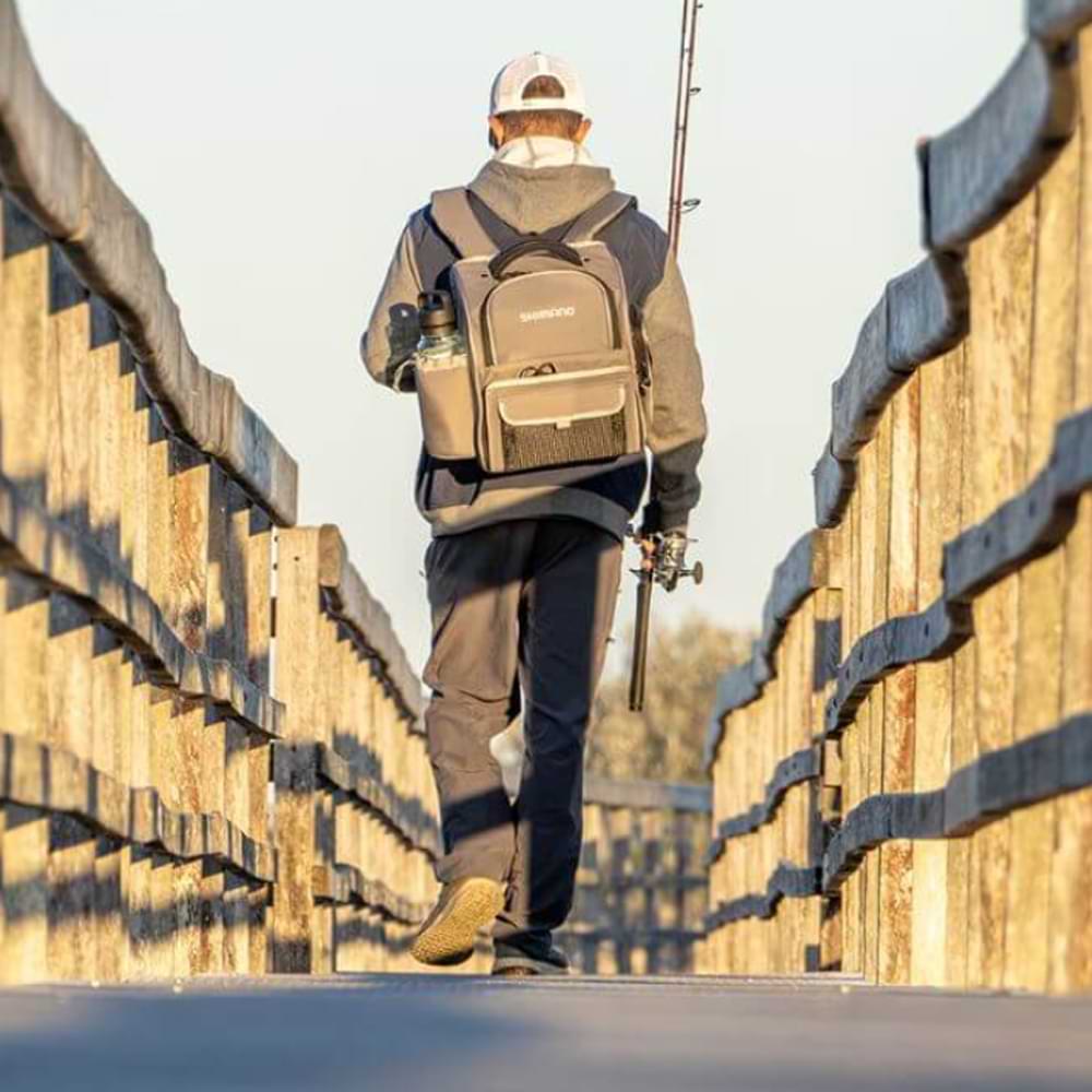 SHIMANO Medium Back Pack & Tackle Box