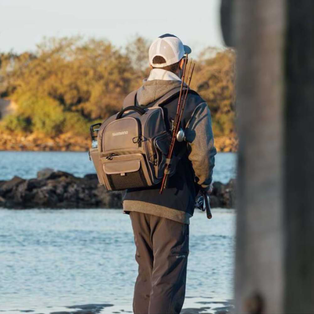 SHIMANO Medium Back Pack & Tackle Box