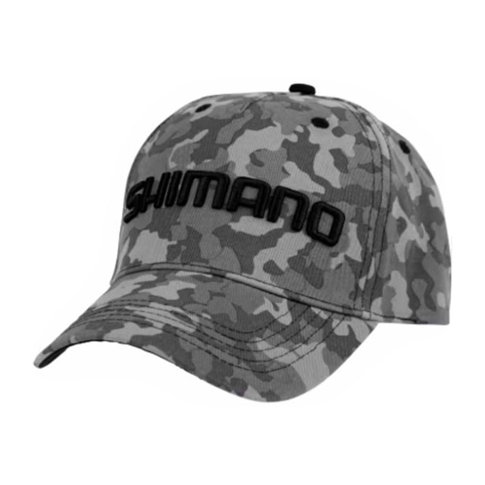 SHIMANO Wear Cap Grey Camo
