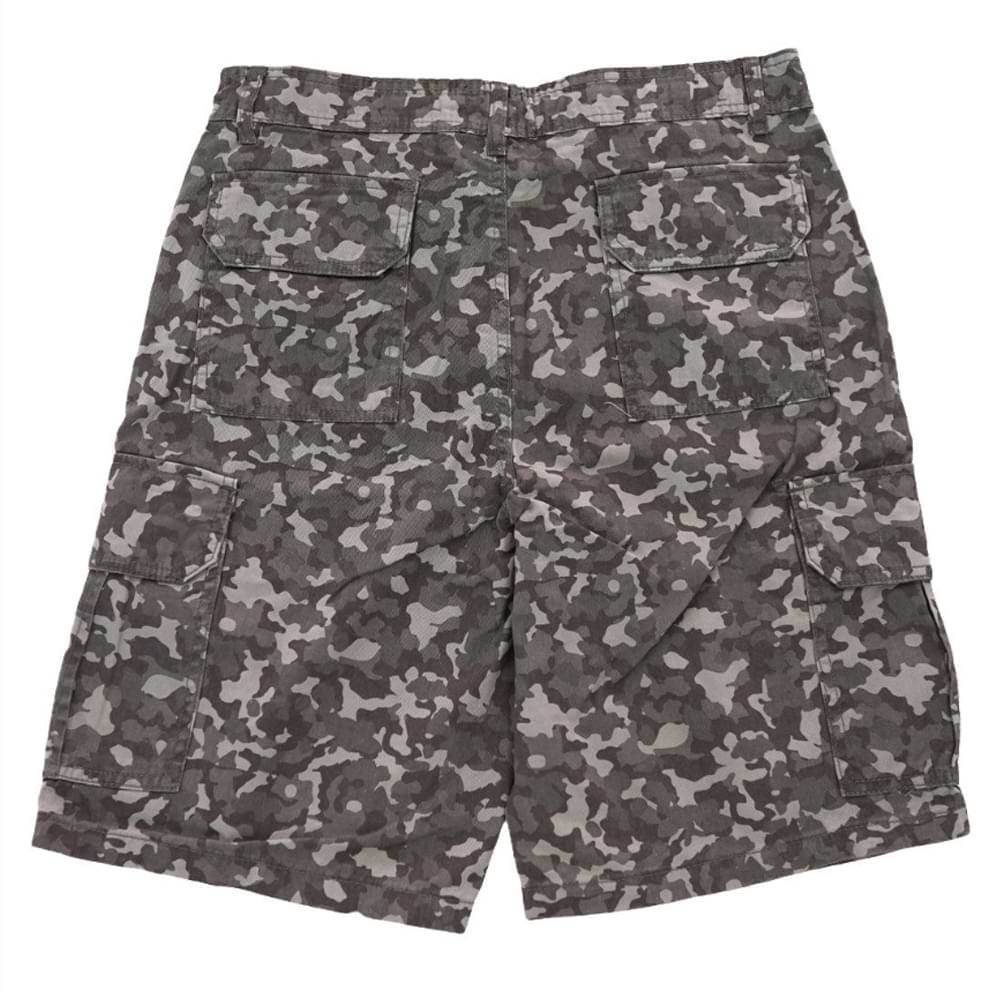 SHIMANO Cargo Shorts Grey Camo