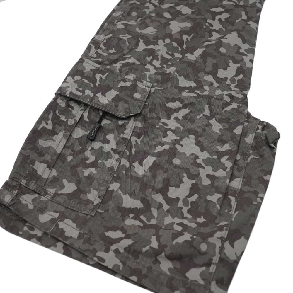 SHIMANO Cargo Shorts Grey Camo