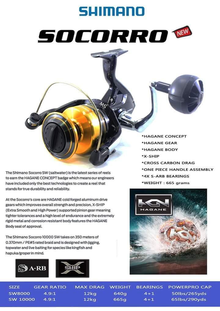 SHIMANO Socorro 10000 SW