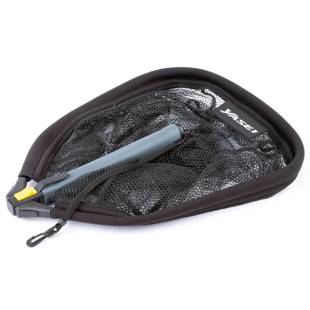 SHIMANO Yasei Single Hand Rubber Net Foldable - Floating