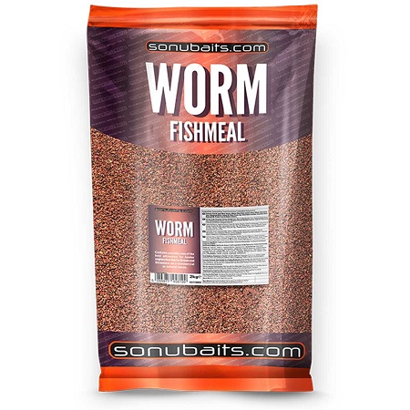 SONUBAITS Groundbait Worm Fishmeal 2kg