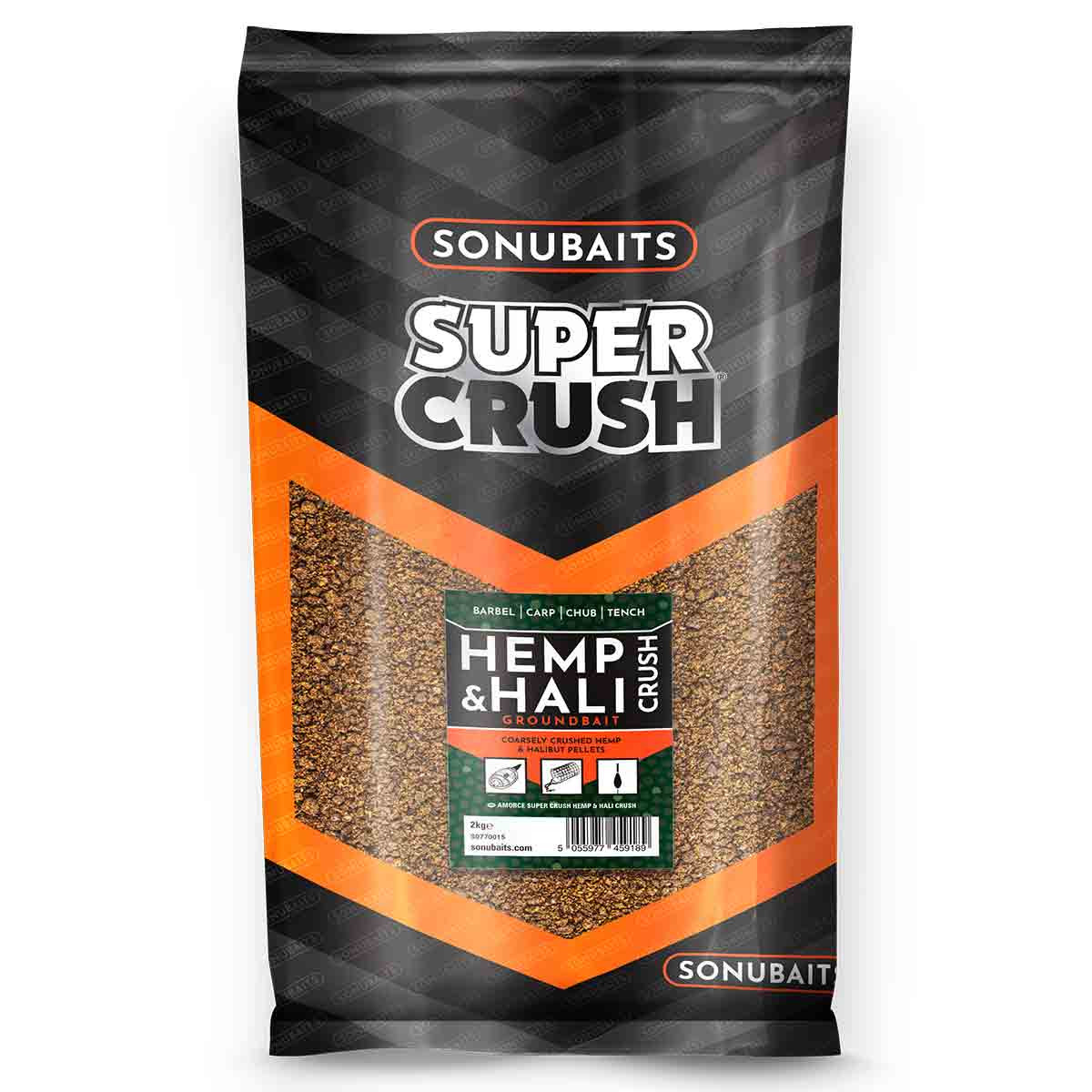 SONUBAITS Groundbait Hemp Hali Crush 2kg