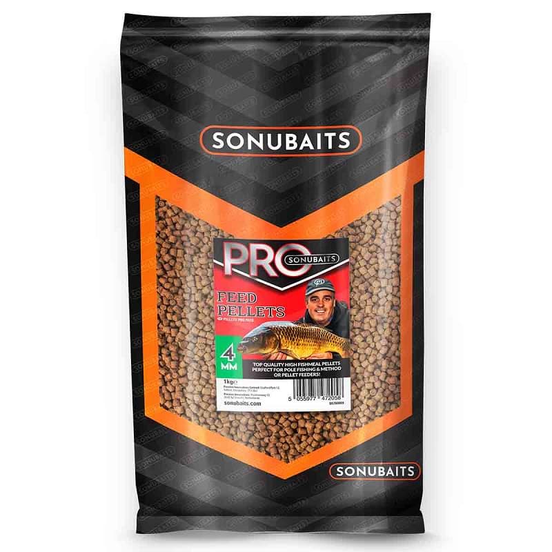 SONUBAITS Pro Feed Pellets 4mm 1kg