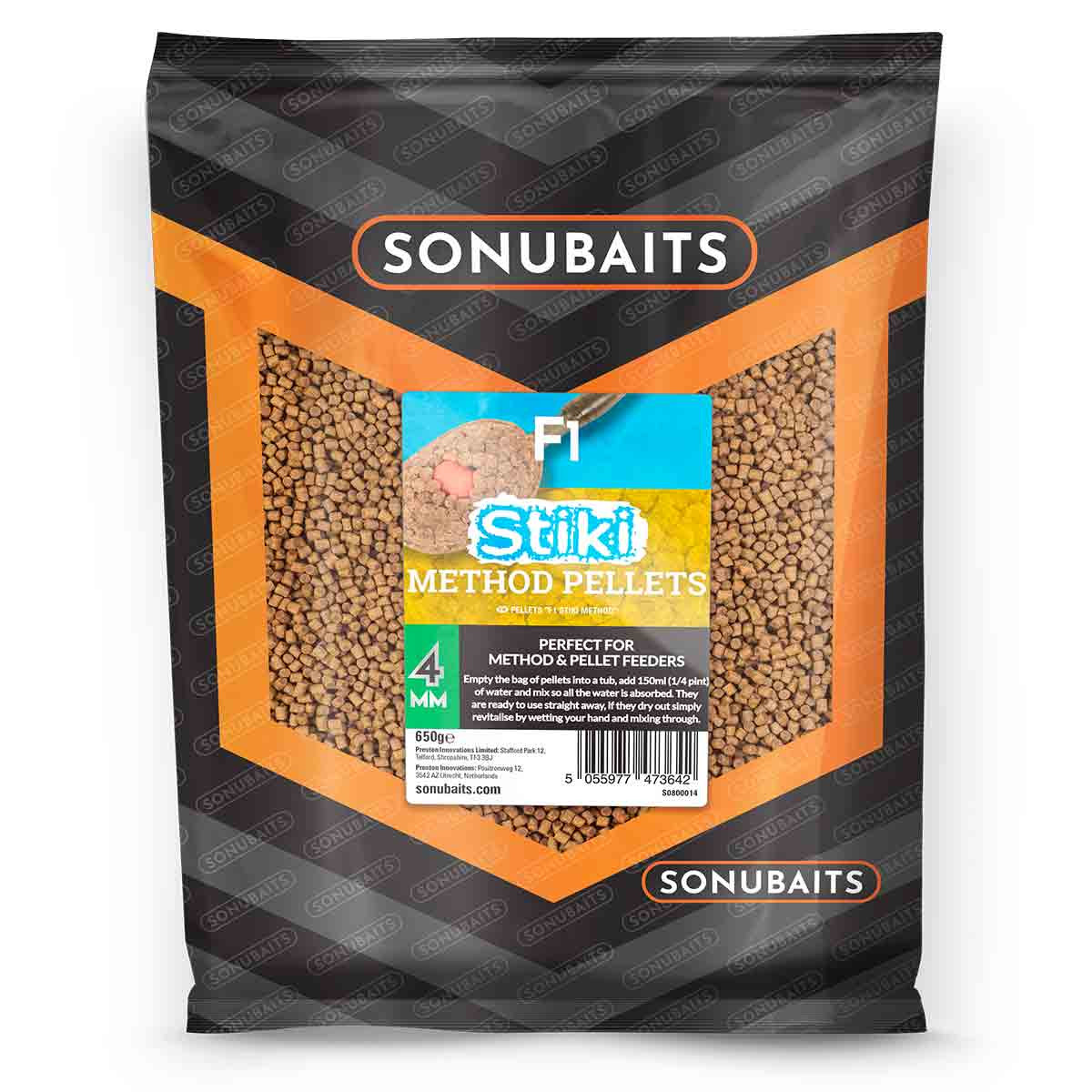 SONUBAITS Pellets Stiki F1 Method