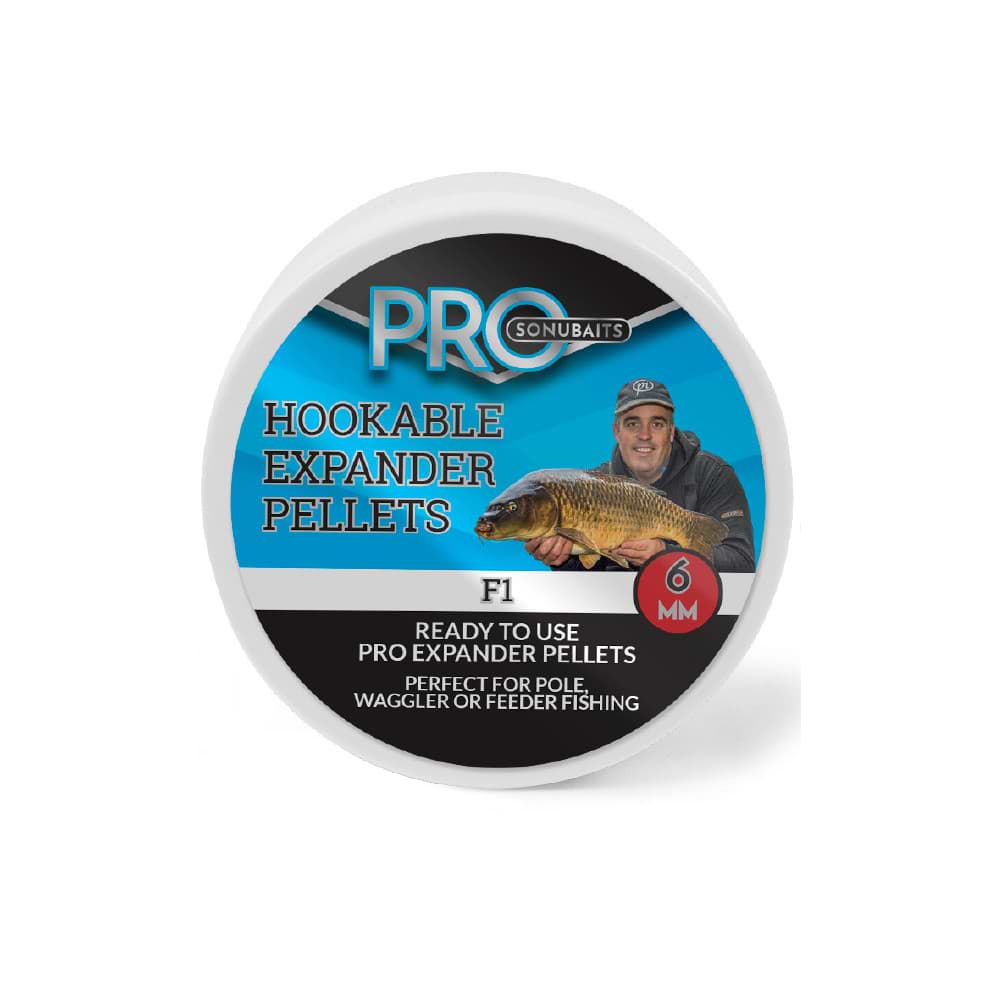 SONUBAITS Hookable Expander Pellets - F1 6mm