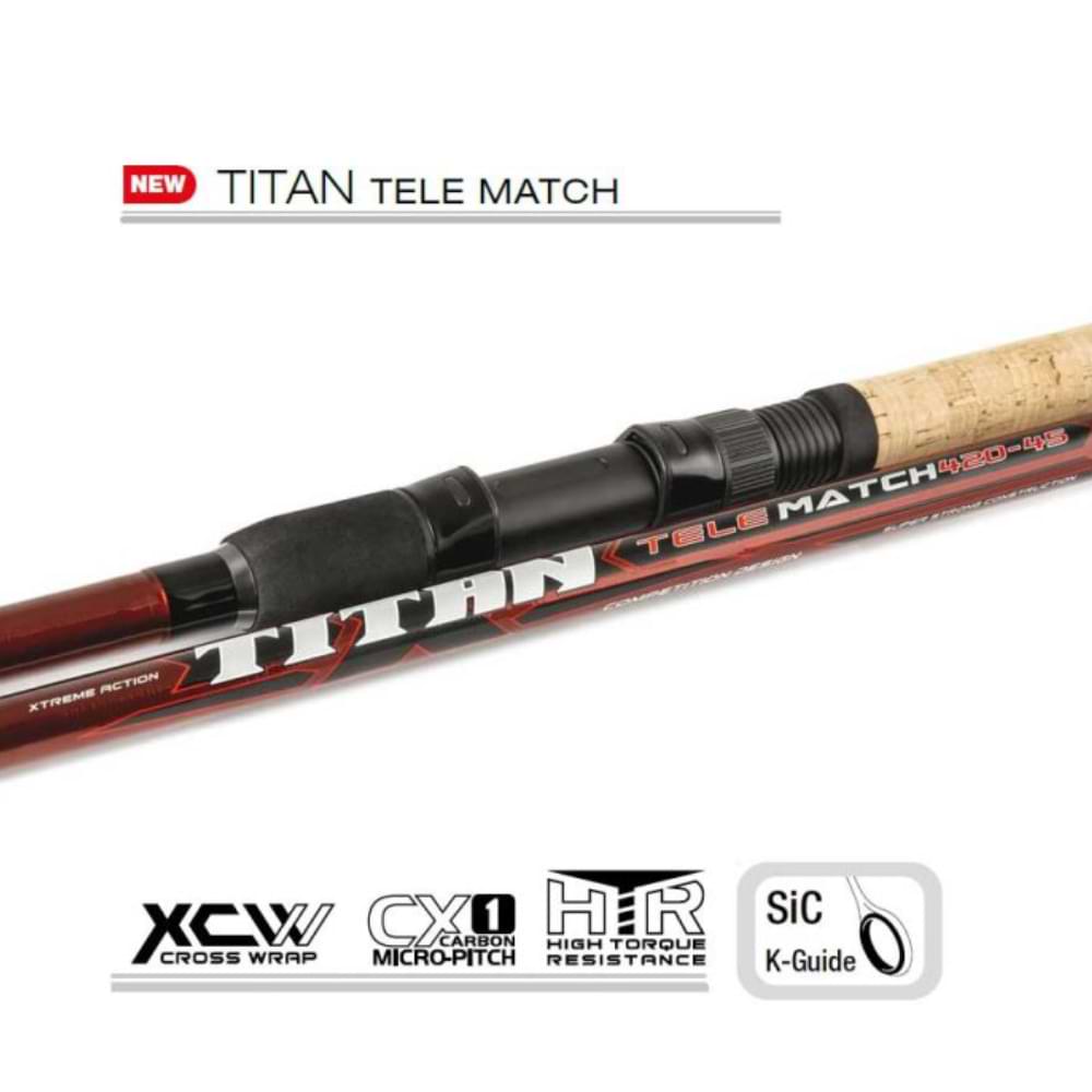 TRABUCCO Titan Tele Match 4.50m 60g