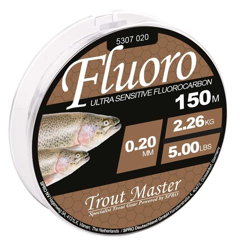 Trout Master Fluoro Mainline 150 m