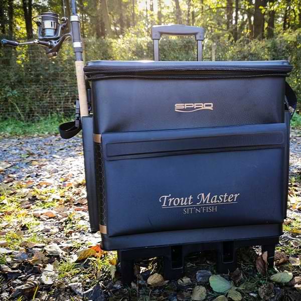 TROUT MASTER Sit N Fish Caddy