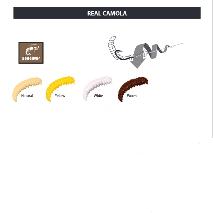 TROUT MASTER Real Camola Shrimp 3cm
