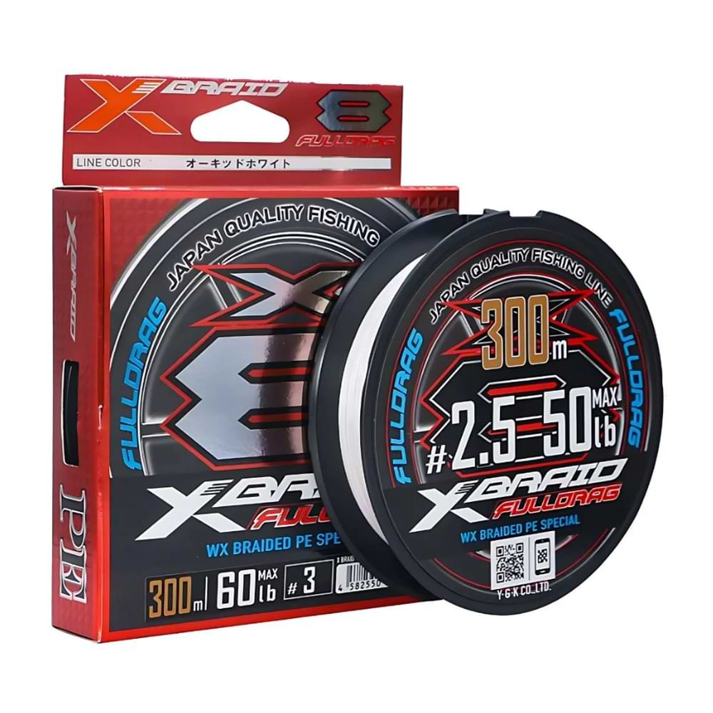 YGK X-Braid Fulldrag X8 GP-D 300m