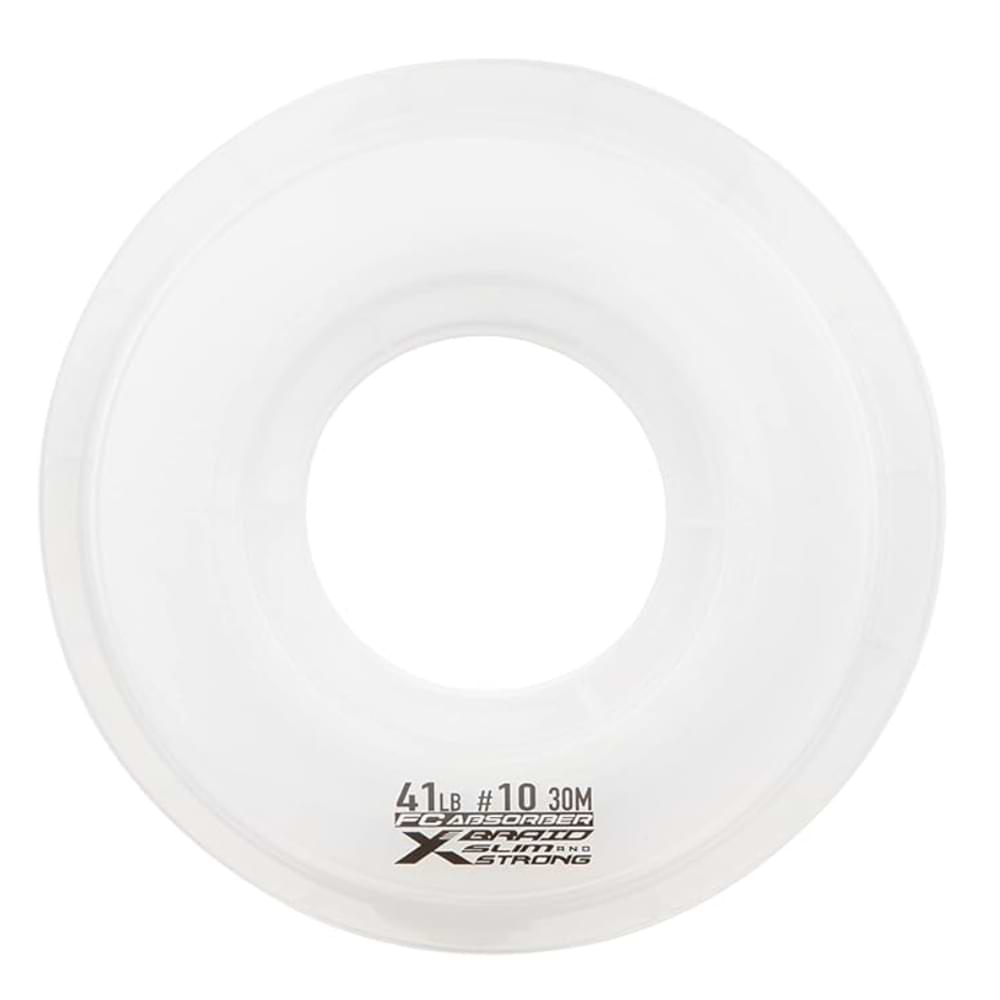 YGK X-Braid FC Absorber Slim and Strong 30m