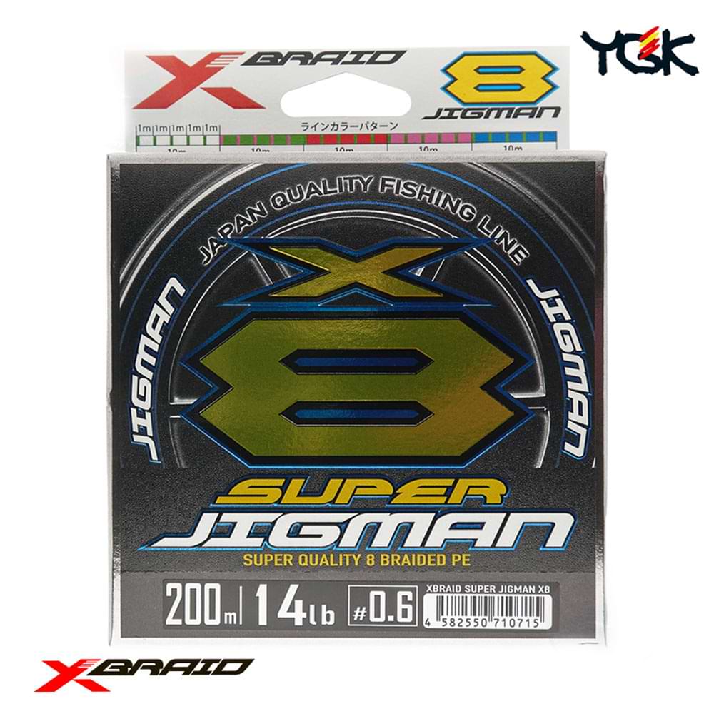 YGK G-Soul Super Jigman x8 - 200m