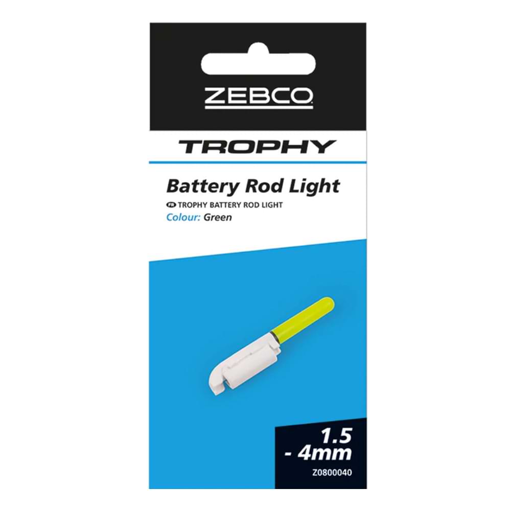ZEBCO Trophy Battery Rod Light Green
