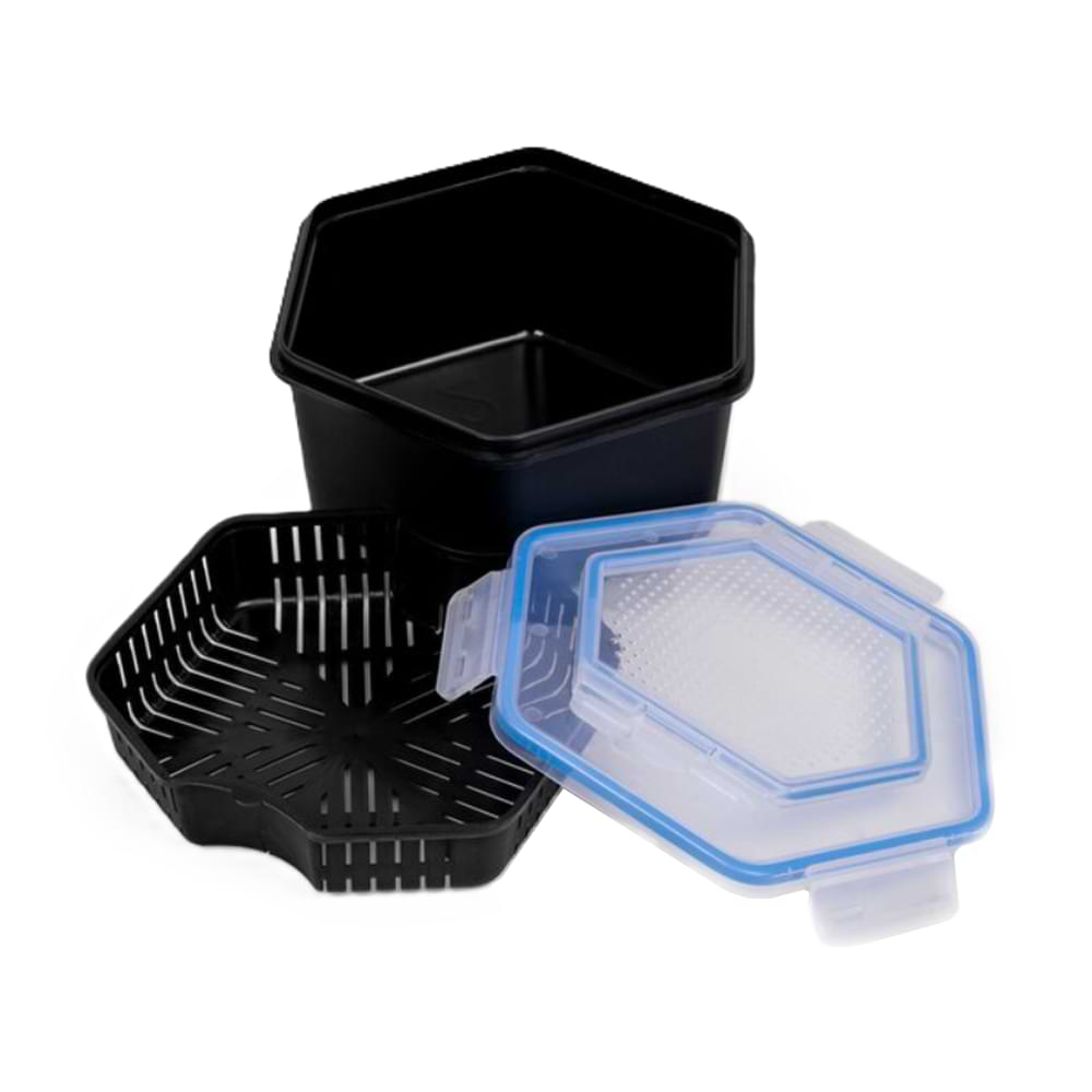 ZEBCO Secure-Lock Bait Box And Sieve 2L