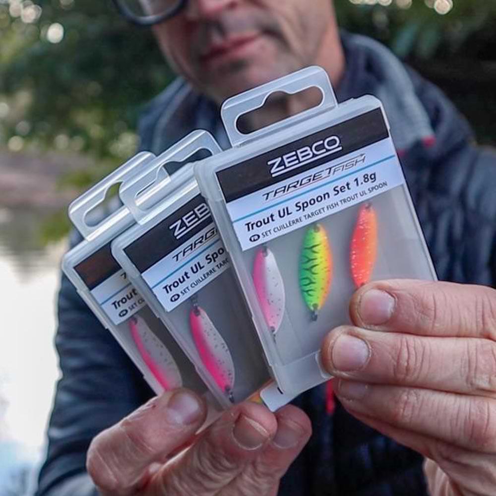 ZEBCO Target Fish Trout UL Spoon Set 2.2g