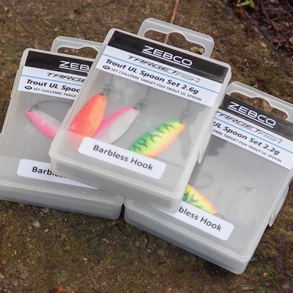 ZEBCO Target Fish Trout UL Spoon Set 2.2g