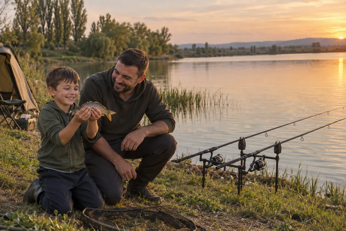 Време за риболов край Черни връх