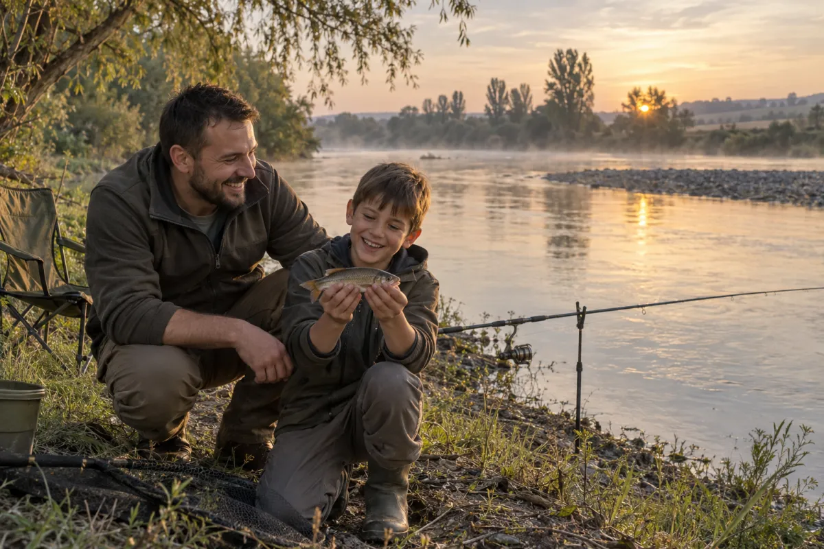 Време за риболов край Червена