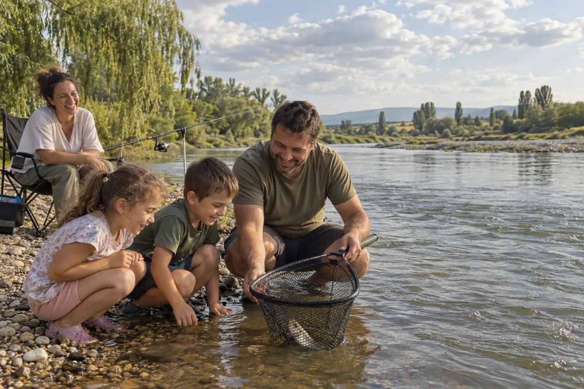 Време за риболов край Глоджево