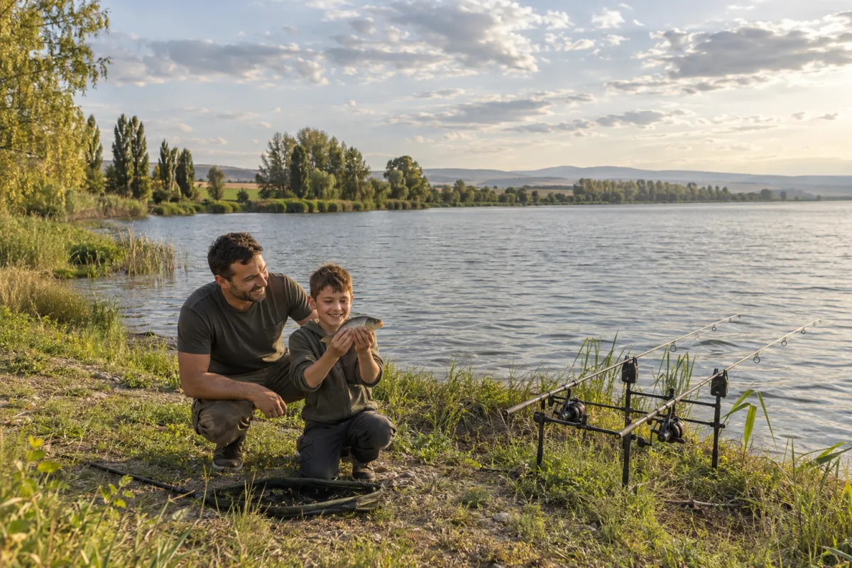 Време за риболов край Медовец