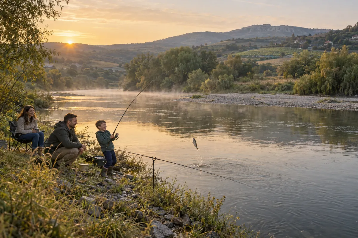 Време за риболов край Мусачево