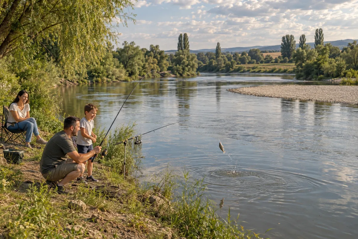 Време за риболов край Плевен