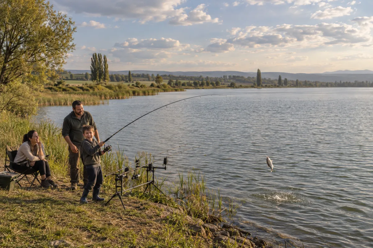 Време за риболов край Ружинци