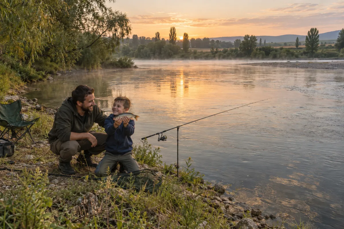 Време за риболов край Строево